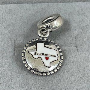 Pandora San Antonio Texas Charm S925 ALE Pendant Bracelets